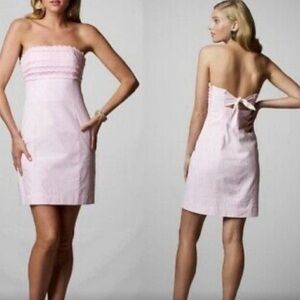 Lilly Pulitzer Striped Franco Dress‎ Lilly Seersucker
